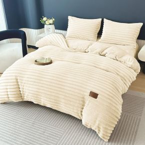 Stripe plush velvet - 6